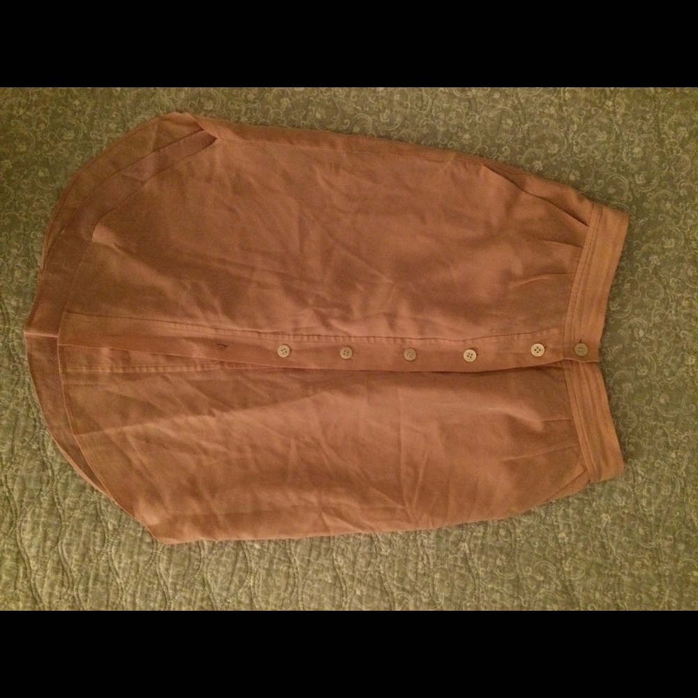 Madewell silk island skirt